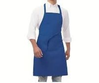 Celemek dapur katun promosi murah kualitas tinggi celemek koki katun daur ulang celemek katun cetak kustom celemek katun dapat digunakan kembali