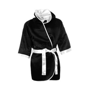 Vestido de boxeo con diseño de logotipo personalizado de nueva llegada de alta calidad con precio bajo rendimiento excepcional con estampado único - Product Image 4