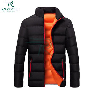 Chaqueta de Invierno para Hombre, Marca Razorts Fashion Flying Factory, Negra, Casual, Holgada, Teñida, Servicio OEM, Acolchada, con Capucha, Transpirable - Product Image 2