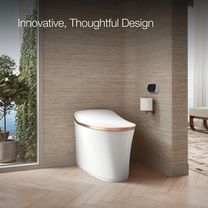 K-77795-0SG Eir Comfort WC monobloc allongé à double chasse intelligent + LIVRAISON GRATUITE - Product Image 5