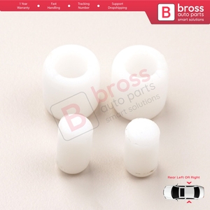 BWR5117 2 Sets Rear Movable Glass Pin Peg Dowel Spacer Retaining <b>Clips</b> 6N0839511 22687062 for - Product Image 4
