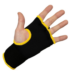 Guantes de entrenamiento para boxeo MMA Muay Thai artes marciales con guantes interiores acolchados de gel y envolturas de mano de algodón - Product Image 2