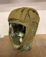 Casque de parachutiste aérien VDV soviétique avec rembourrage classique en cuir et coton, unisexe, pour exposition, reconstitution historique et collection