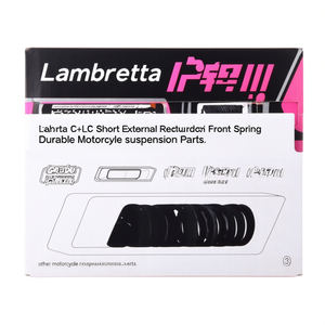 Resorte de Horquilla Delantera Lambretta C+LC de Rebote Externo Corto, Pieza de Suspensión Duradera para Motocicleta - Product Image 2