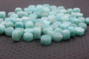 25 pièces 10-12 MM Amazonite naturelle pierres précieuses en vrac 100% véritable pierre non traitée 100% beauté naturelle pour bijoux - Product Image 4