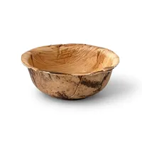 425 ml runde kleine Dessertschalen aus Palmblättern, Kuchen- und Obstschalen, natürlich kompostierbar - 200 Stück/Karton