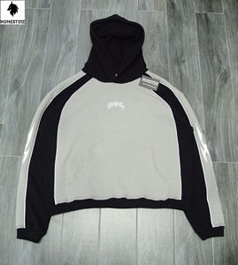 Sudaderas de lana de peso pesado personalizadas para hombres Sudadera con capucha de gran tamaño atlética lavada para invierno Sudaderas con capucha a juego para parejas - Product Image 1