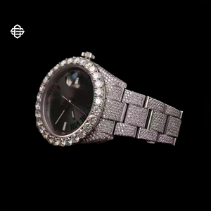 Meilleure montre à mouvement à quartz de luxe pour hommes, bracelet en acier inoxydable 20mm, cadran en verre, mode, style fusion d'affaires - Product Image 3