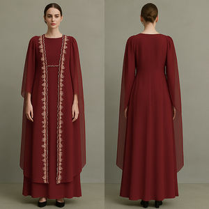 Nouvelle collection de modestes BAJU Kurung SET Plus Size et caractéristiques antistatiques - Product Image 3