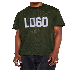 T-shirt pour homme surdimensionné avec logo personnalisé - Tissu en toile de haute qualité, respirant, imprimé en sérigraphie - Product Image 1