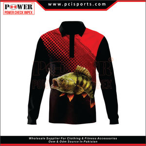 Camisa personalizada Upf 50, ropa de pesca en blanco, Color sólido, manga larga, malla ventilada, Uv, sol, camisas de pesca - Product Image 2