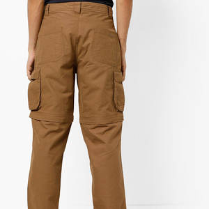 Pantalones Cargo ligeros de cintura alta con botones para hombre, estilo recto fresco y elegante, holgados, ajustados para la moda de la calle principal - Product Image 3