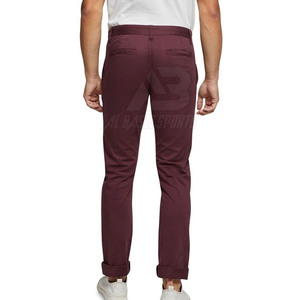 Pantalon en coton léger pour hommes pantalon avant plat pour un tissu à usage quotidien formel et durable - Product Image 2