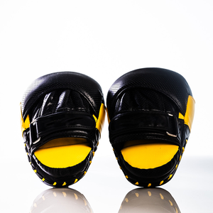 Almohadillas de boxeo de cuero, acolchado Ideal y estabilidad, manoplas de boxeo para artes marciales, almohadillas de enfoque, boxeo, MMA, Muay Thai, etc. - Product Image 6