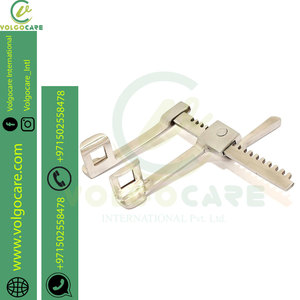 Retractor de costilla infantil Finochietto/esparcidor de pecho/esparcidor de esternal cuchillas de acero inoxidable 20mm X 20mm 85mm eje 75mm extendido - Product Image 6