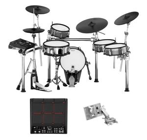 Kit de Batería Electrónica Original de Alta Calidad, Versión para Actuaciones en Escenario, con Pads de Tamaño Completo y Sistema de Soporte - Product Image 2