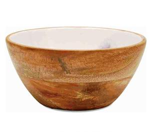 Cuenco de madera tallada tribal 5X3 pulgadas Plato de ensaladera más vendido Tamaño personalizado Hecho EN LA India - Product Image 2