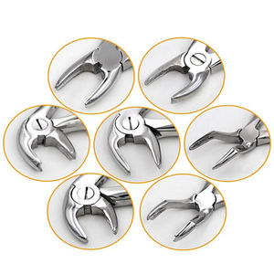 Fórceps Dentales para Extracción de Dientes, Juego de Fórceps Manuales de Acero Inoxidable Reutilizables, Instrumentos Quirúrgicos Médicos, CE QUIRÚRGICO - Product Image 5