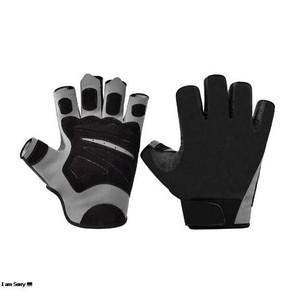 Guantes de entrenamiento de levantamiento de pesas con soporte de muñeca Guantes de gimnasio para hombres de levantamiento de pesas personalizados - Product Image 1