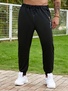 Pantalones deportivos de lana de algodón de primera calidad para hombre, ropa de calle de pierna recta, pantalones de chándal informales de alta calidad - Product Image 4