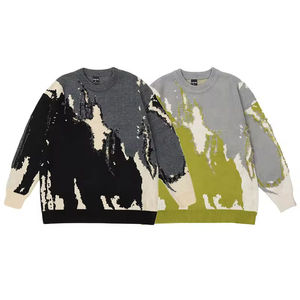 Respirant grande taille hommes chandails 2024 haute qualité Plus coton chandails hommes pulls décontractés pour hommes - Product Image 3