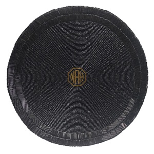 Beaded Placemats Elegant <b>Table</b> Decoration <b>Round</b> Cotton <b>Mat</b> Handmade Factory Exporter Bulk Wholesale Event Dining Essentials - Product Image 5