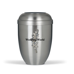 โกศโลหะออกแบบเฉพาะโกศที่มีคุณภาพพรีเมี่ยมขายส่งอุปกรณ์งานศพขายดีที่สุดคลาสสิกสไตล์โกศโลหะ - Product Image 6