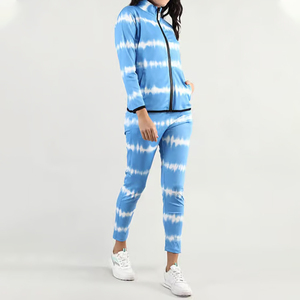 Nueva llegada de alta calidad de las mujeres sublimación chándales de algodón y poliéster mejor diseño de alta calidad impreso chándal - Product Image 4