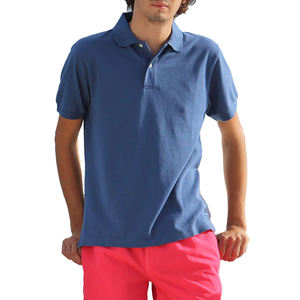 T-shirt polo pour hommes Premium 100% coton tissu tricoté matériau durable Design classique utilisation polyvalente travail loisirs paramètres - Product Image 3