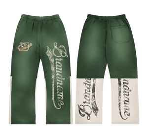 ชุดวอร์มมีฮู้ดสำหรับผู้ชายชุดวอร์ม2ชิ้นเสื้อฮู้ดฟอกสีได้โดยตรงจากโรงงาน OEM - Product Image 5