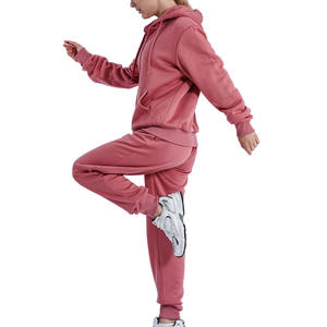 Logo personnalisé survêtement modeste vêtements de sport vêtements de sport pour femmes manches longues survêtement ample vêtements de sport haut d'entraînement et survêtement - Product Image 4