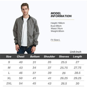 Custom Made Design Your Own Product Bomber Jacket Waterproof Casual Wear Men Bomber Winter Jacket - Product Image 6