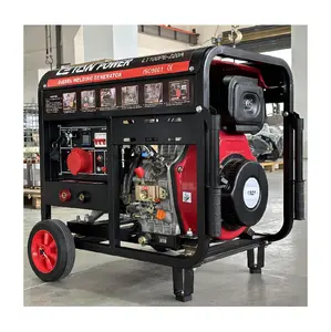 LETON POWER Diesel-Schweißgenerator 10kVA 8kW Diesel-Schweißgerät Generator Maschine Schweißen Diesel-Generator mit gutem Preis