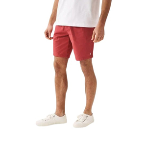 Pantalones cortos de algodón de verano para hombre, ropa de calle transpirable para fitness informal, logotipo personalizado, cierre de cintura elástica de punto, venta al por mayor - Product Image 5