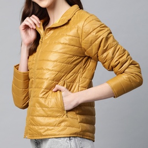 Chaqueta Acolchada para Mujer, Impermeable, Transpirable, con Capucha y Cremallera, Bordado Personalizado, Marca Propia Disponible, Superventas - Product Image 3