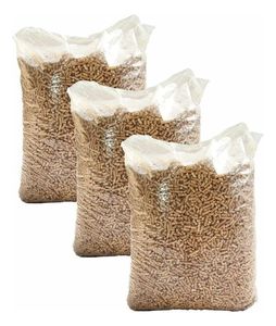 Granulés de bois européens DIN PLUS/EN Plus-A1 en sacs PE rétractables de 15 kg pour usage en supermarché, vente en gros. - Product Image 1