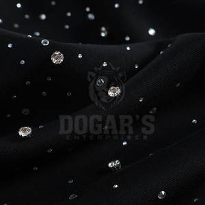 Sweat à capuche en tissu doux, look luxueux, détails en pierre, tendance inspirée de la mode streetwear - Product Image 3