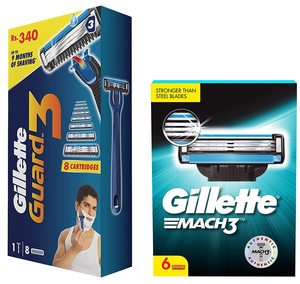 Gillette Guard 3 <b>Razor</b> <b>For</b> <b>Men</b> Designed <b>For</b> Safe Comfortable And Easy Shaving Experience With Advanced Skin Protection System - Product Image 1