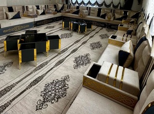 Conjunto de Sala de Estar Tradicional Árabe Majlis |   Tela Plegable Extensible Modular |   Personalizable |   Envío Gratuito a Todo el Mundo | - Product Image 2