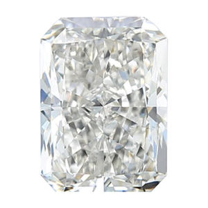 AJRETAIL 2,00 Carat Radiant Cut H VS2 Diamante cultivado en laboratorio Certificado por la piedra creada en el laboratorio de quilates - Product Image 1