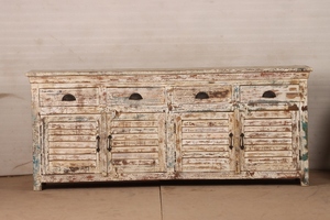 Modern Home Furniture Wooden Cabinet <b>Sideboard</b> Buffet with Large <b>Storage</b> Capacity Display Shelves and Multi Functional Organizer - Product Image 4