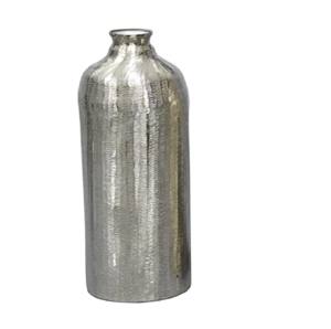 กระถางดอกไม้โลหะพร้อมขัด,แจกันดอกไม้เหล็กชุบสำเร็จแบบอินเดีย - Product Image 5