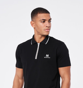 Venta caliente de alta calidad bordado de verano de los hombres de manga corta casual Polo de los hombres polos al por mayor - Product Image 5