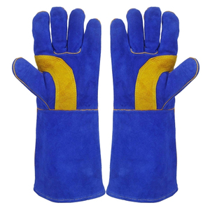 Gants de soudage en cuir de meilleure conception personnalisée, nouvelle arrivée meilleure fabrication de gants de soudage de qualité supérieure très exigeants - Product Image 2