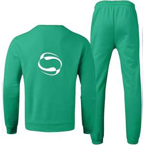 Sweat-shirt à col rond surdimensionné pour homme personnalisé, survêtement, pull à col rond, ensemble de survêtement décontracté en 2 pièces, vêtements de sport pour jogging - Product Image 2