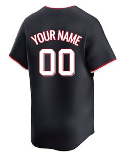 2025 nouvelle meilleure qualité personnalisée personnalisée votre nom numéro Logo Patch équipe Style bouton vers le bas pull brodé Baseball Jersey - Product Image 1
