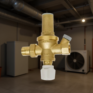 Filtro ICMA de Alta Resistencia de 1/2'' con Válvula de Cierre para Sistemas HVAC - Product Image 3