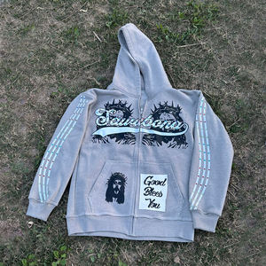 Vente en gros de sweats à capuche pour hommes, fabrication artisanale, style de rue, pull à capuche vierge surdimensionné et uni pour l'hiver, pulls à capuche tendance pour hommes - Product Image 1