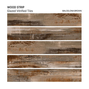 Carreaux en bois vitrifié de la conception moderne 200*1200mm de vente directe d'usine pour les carreaux de sol intérieurs et extérieurs - Product Image 4