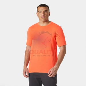 Camiseta de Algodón Grueso de Diseño Personalizado, Ropa Urbana Premium, Impresión de Logotipo, Servicio OEM, Alta Calidad, Suave y Duradera - Product Image 1